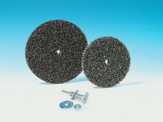 black cleaner schijven met asgat